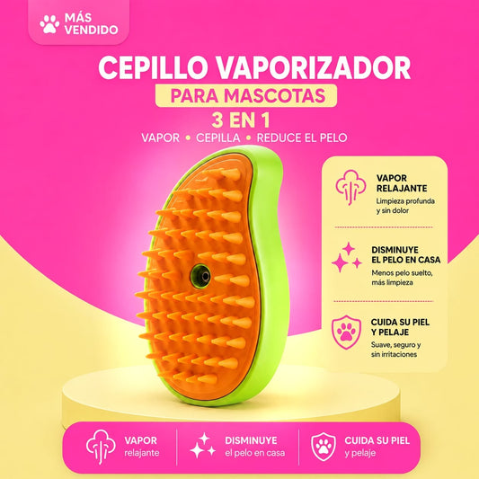Despídete del pelo de tu casa con el Cepillo Vaporizador!
